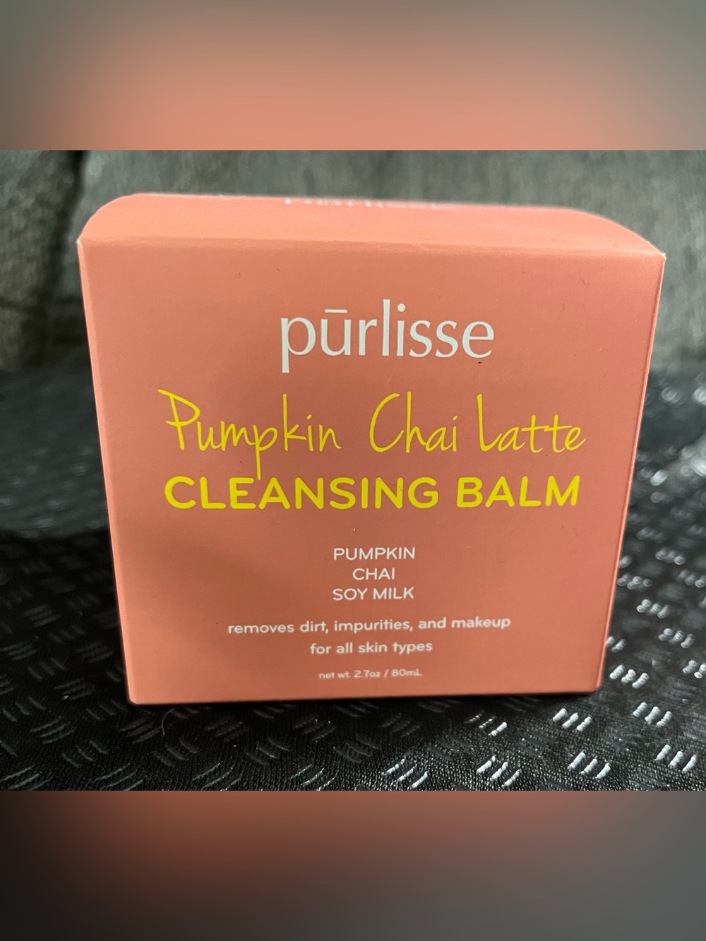 purlisse Pumpkin Chai Latte Cleansing Balm - Peach